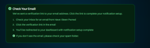 confirmation instructions